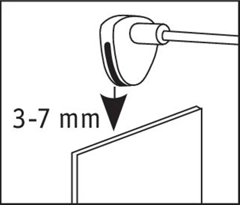 Klemmleuchte LED für Spiegel und Schrank Chrom IP44 Galeria Hook Paulmann 990.89