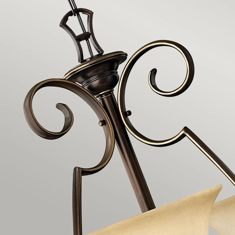 Kronleuchter Cello 9-flammig Bronze Ø 91cm
