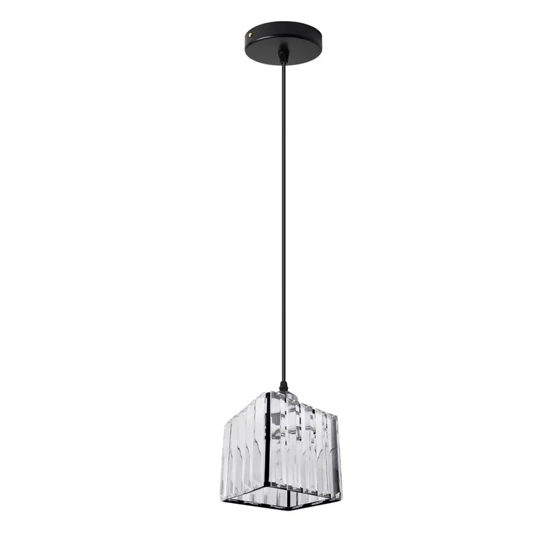 Mini Kristall Kronleuchter Würfel Modern | E27 Fassung ~3857