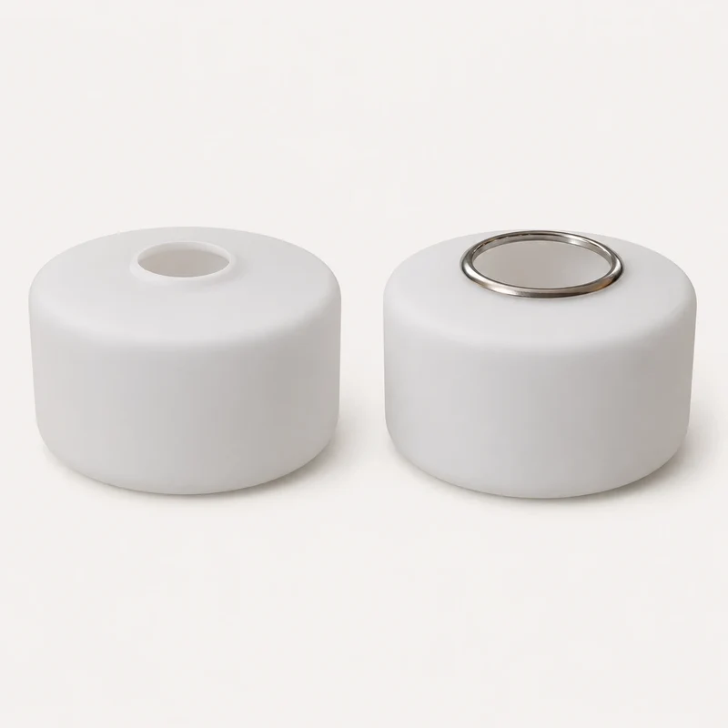 Lampenglas Weiß Matt rund Ø 12,7 cm – Ersatzglas für Pendelleuchte Tischleuchte