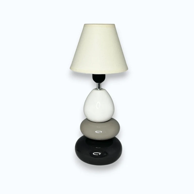 Lampenschirm Creme – E14 Baumwollstoff, konisch, 16 cm
