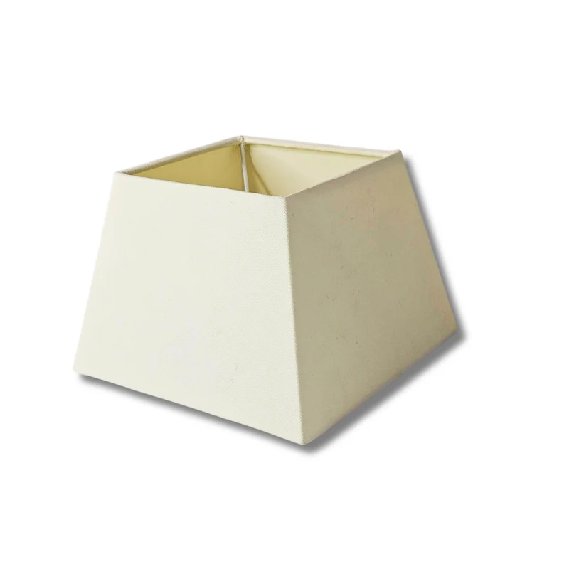 Light & Living Lampenschirm quadratisch Creme – E27 – 20 cm