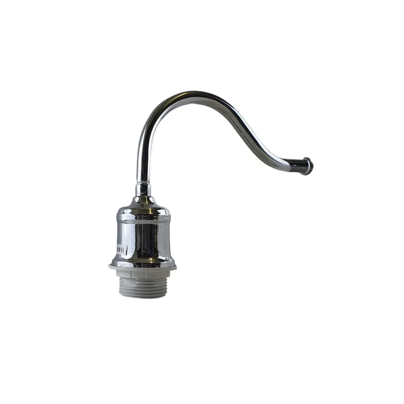 E27 Lampenfassung mit gebogenem Arm Vintage Lampensockel ~3941