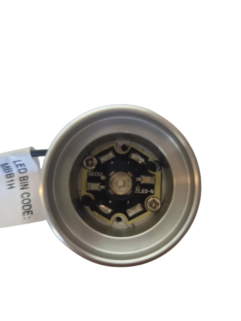 LED Modul Motto 3W kaltweiß 700mA Aluminium mit Gewinde mit Netzstecker