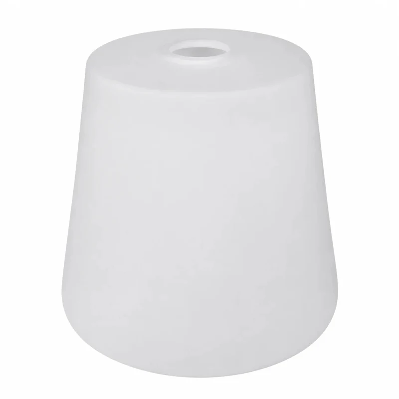Lampenglas G9 Ersatzglas Loch 23mm weiß matt rund konisch 8cm 10cm Glasschirm Juppy
