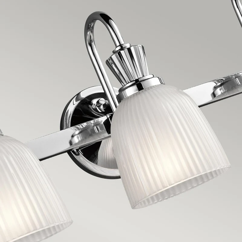 Wandleuchte Cora 3-flammig Chrom