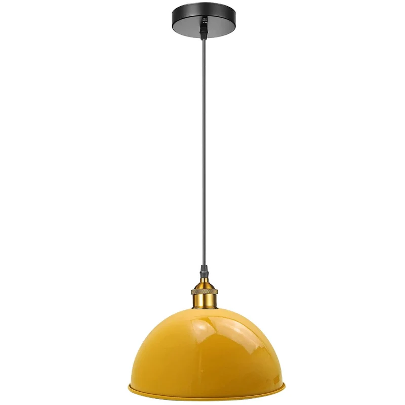 Retro Pendelleuchte Vintage Bunt Ø30cm | LEDSONE ~3861