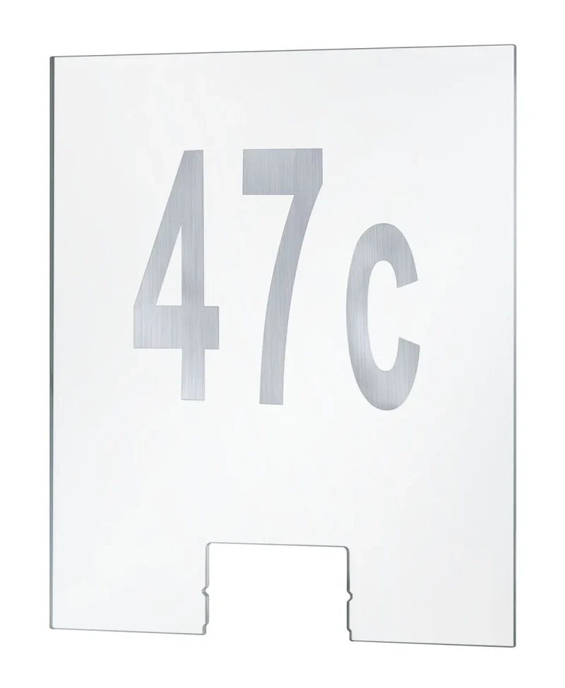 Hausnummernschild Transparent Paulmann 796.74 - Zubehör Mit Zahlen Und Buchstaben
