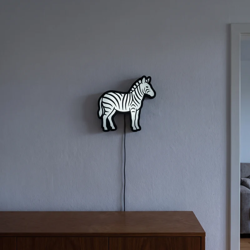 Zebra Lampe