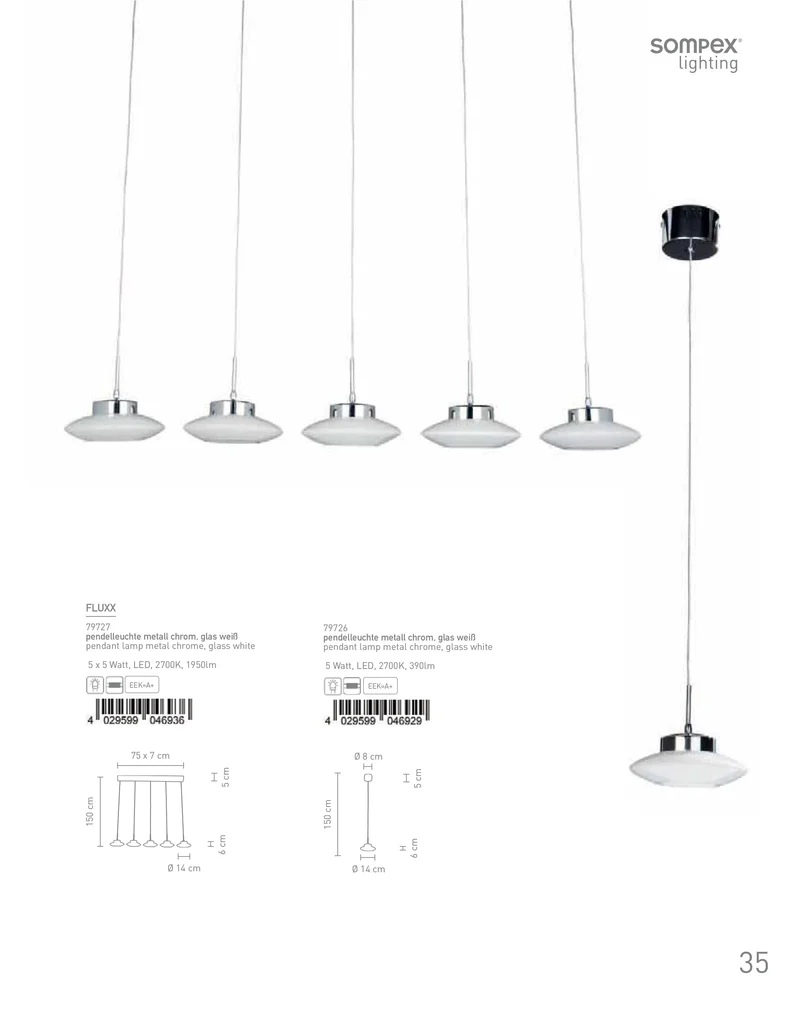 Lampenglas opal weiß 14 cm rund flach – Ersatzglas Ellipse Ufo Ø14 cm Öffnung 5 cm für Pendelleuchte & Tischleuchte