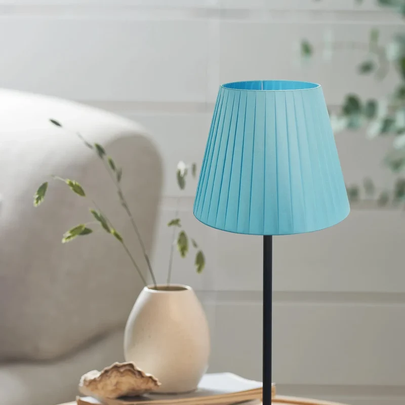 Moderner Stoff Coolie Light Tischlampenschirm~3846