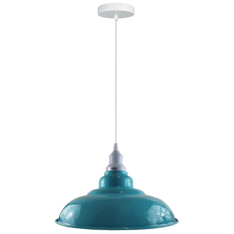 Vintage Fabriklampe – Industrie Pendelleuchte Esstisch Retro | Ø32cm | E27 ~3948