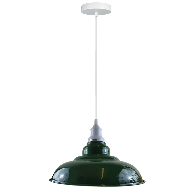 Vintage Fabriklampe – Industrie Pendelleuchte Esstisch Retro | Ø32cm | E27 ~3948