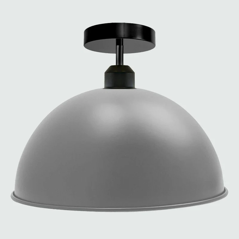LEDSONE Farbige Retro Deckenleuchte Ø30cm Metall ~3698