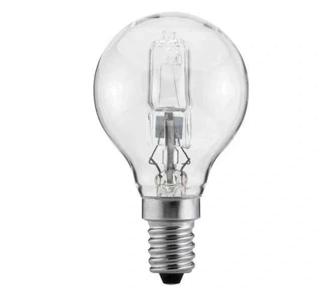 E14 Halogen 18W Glas Tropfenform klar dimmbar Paulmann 314.65
