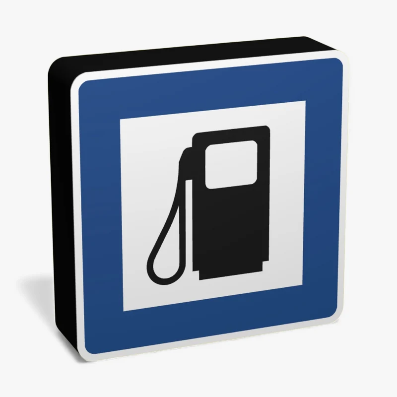 Tankstelle Zeichen 365-52 Lampe