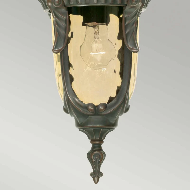 Hängeleuchte Philadelphia 1-flammig Bronze Ø 19cm