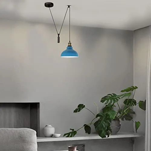 Industrial Flaschenzug Pendelleuchte 2m Hängelampe ~3867