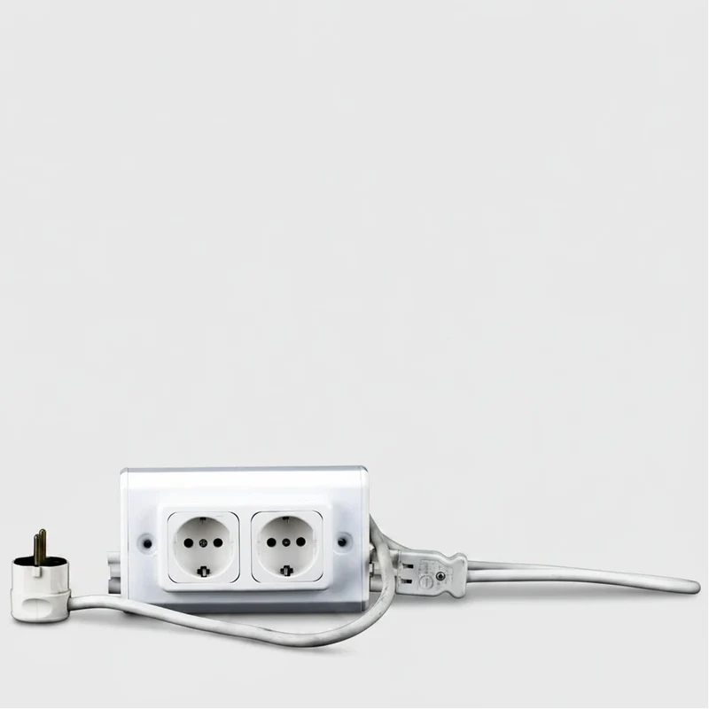 Unterbau Steckdose Küchensteckdose Aufbausteckdose Doppelsteckdose Schuko-Steckdosen für Unterbau | EVOTEC Elektrotechnik