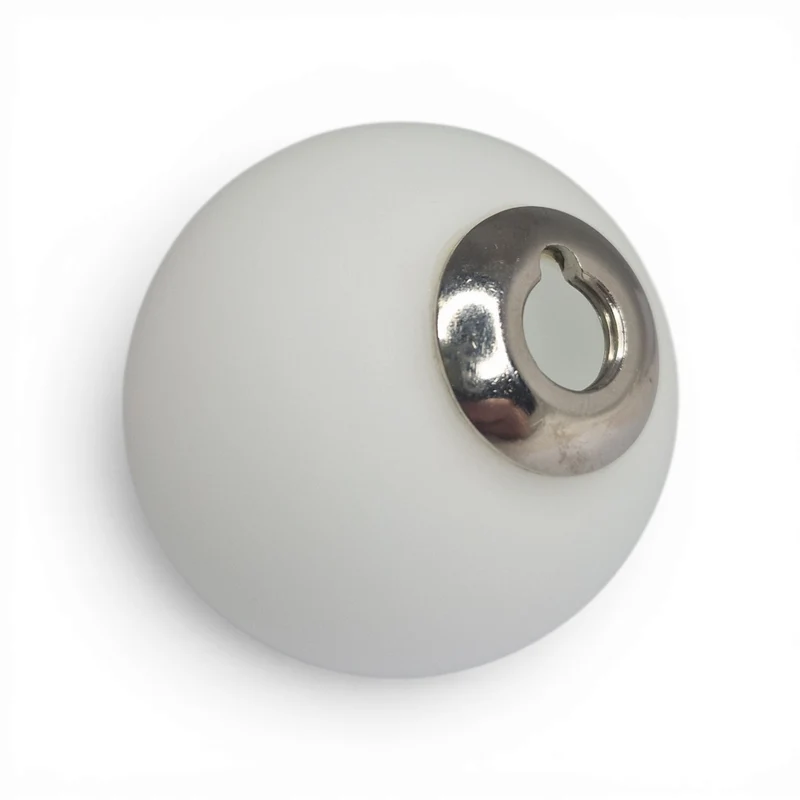 Lampenglas Ersatz Kugel 5cm Durchmesser weiß matt für G4 Fassung Steckbirnchen