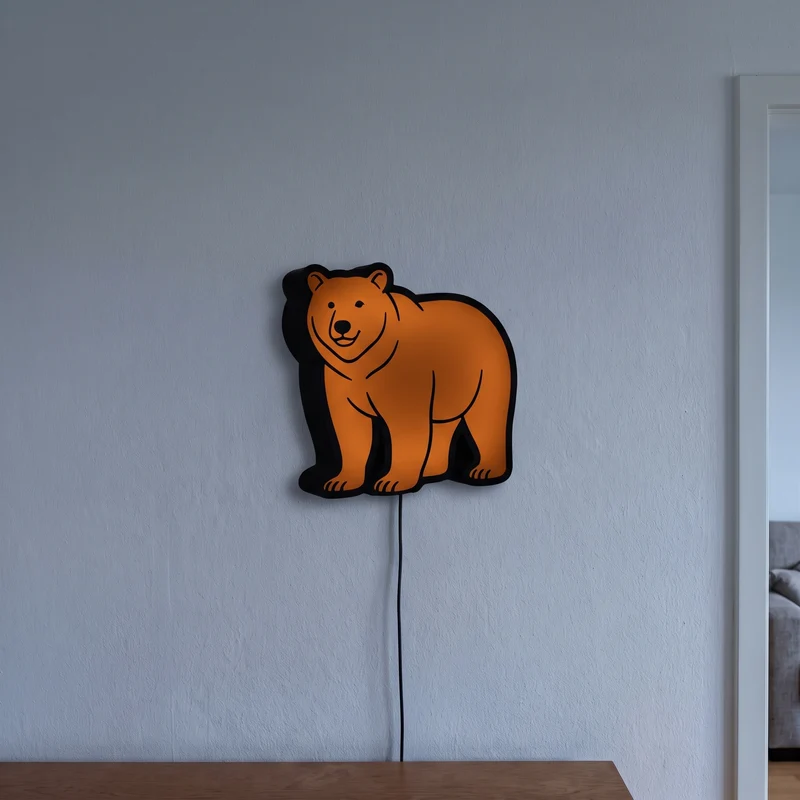 Bär Lampe