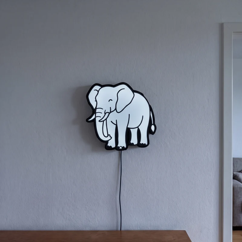 Elefant Lampe