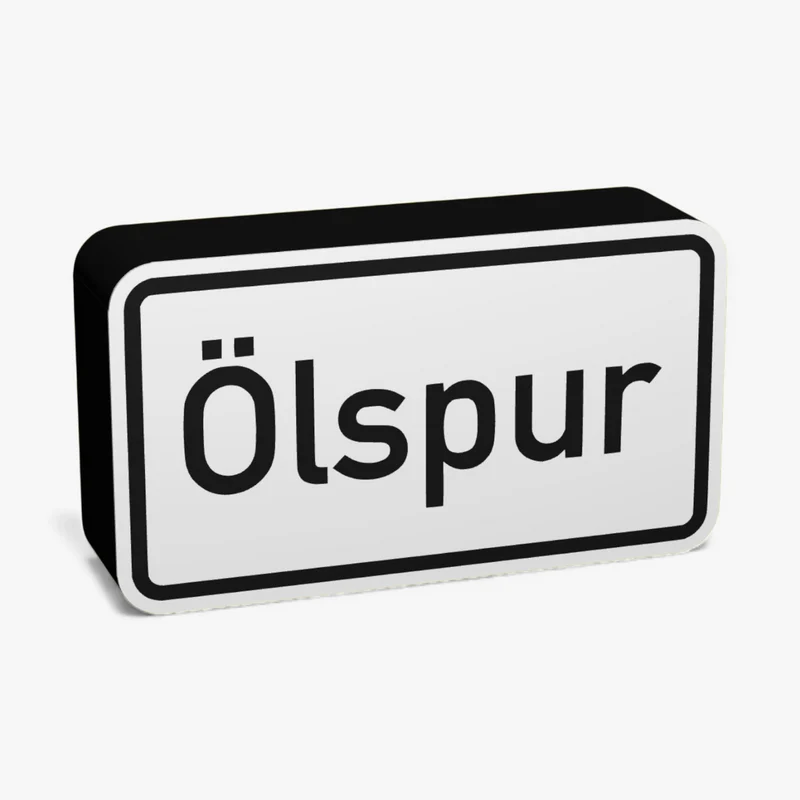 Oelspur Lampe