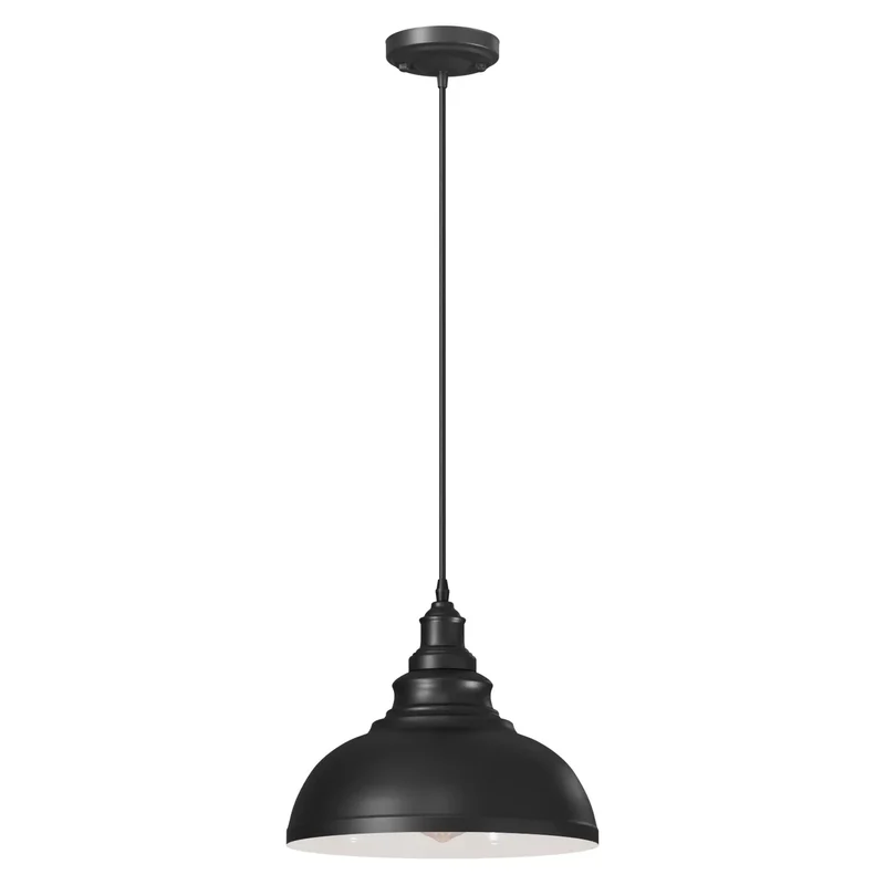 Schwarze Metall-Hängelampen für die Gastronomie E27 ~3701