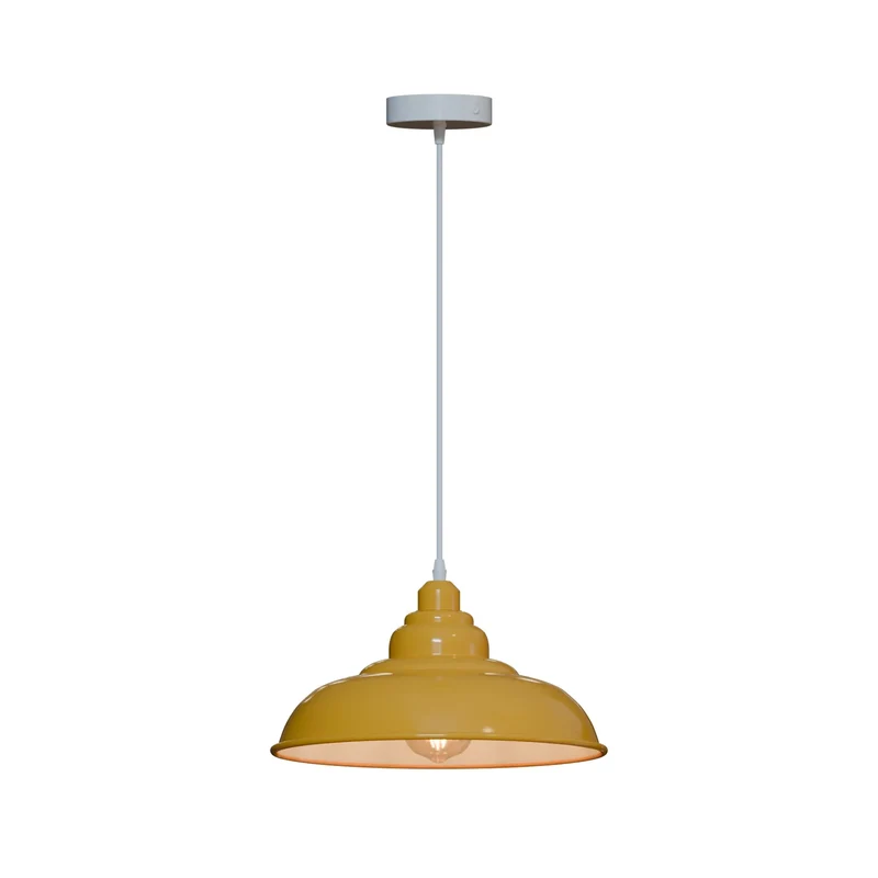 Retro Industrie Pendelleuchte Stufenform Warehouse E27 ~3673