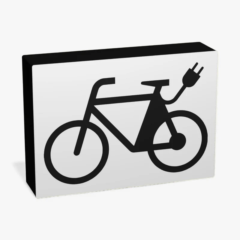 Sinnbild E-Bike Zeichen 1010-65 Lampe