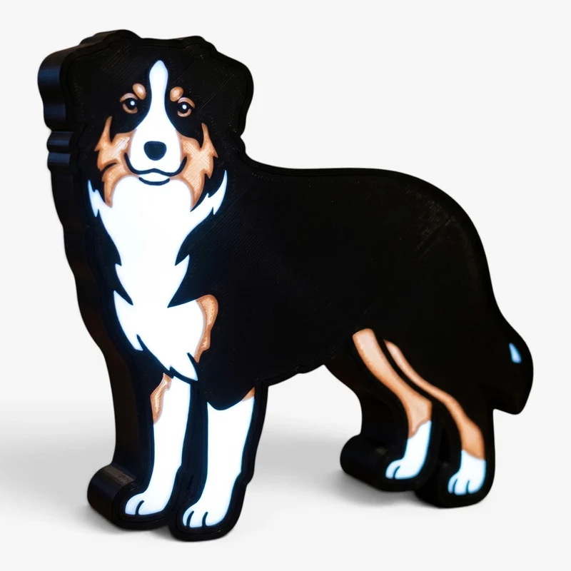 Australian Shepherd Lampe
