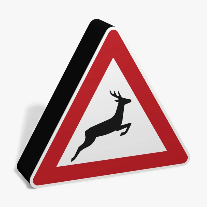 Wildwechsel Zeichen 142 Lampe