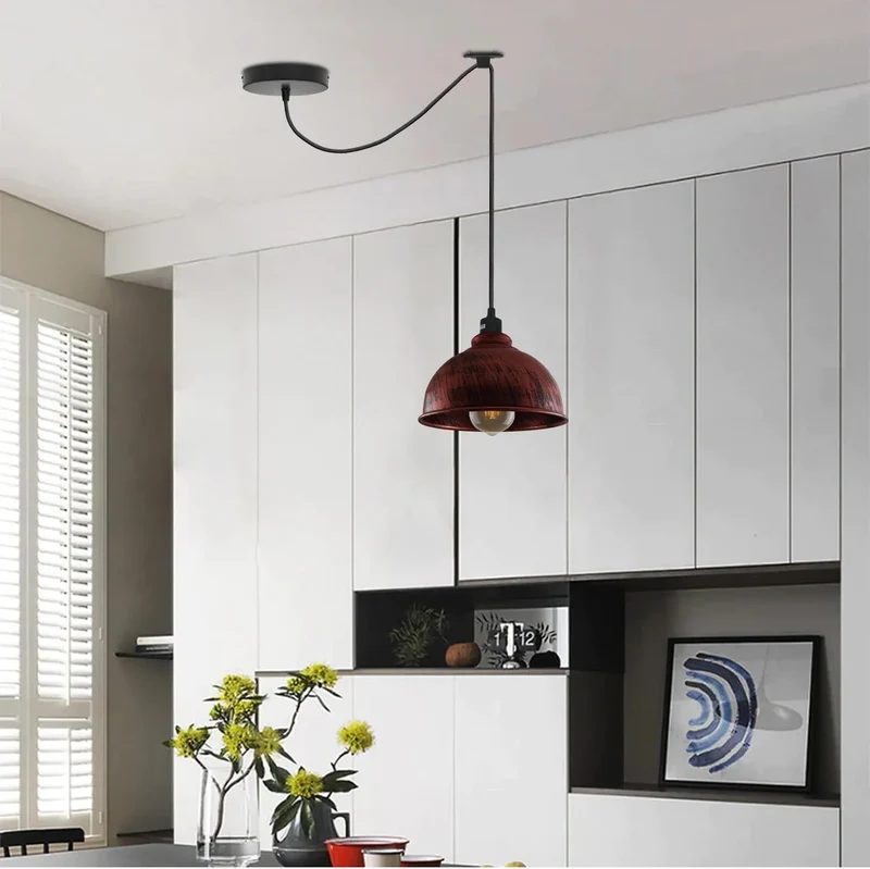Ledsone Hängelampe mit langem kabel 2m ~3578