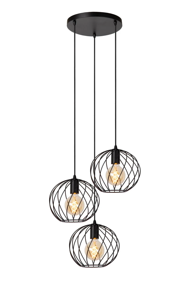 Pendelleuchte Danza 3-flammig rund Ø50cm