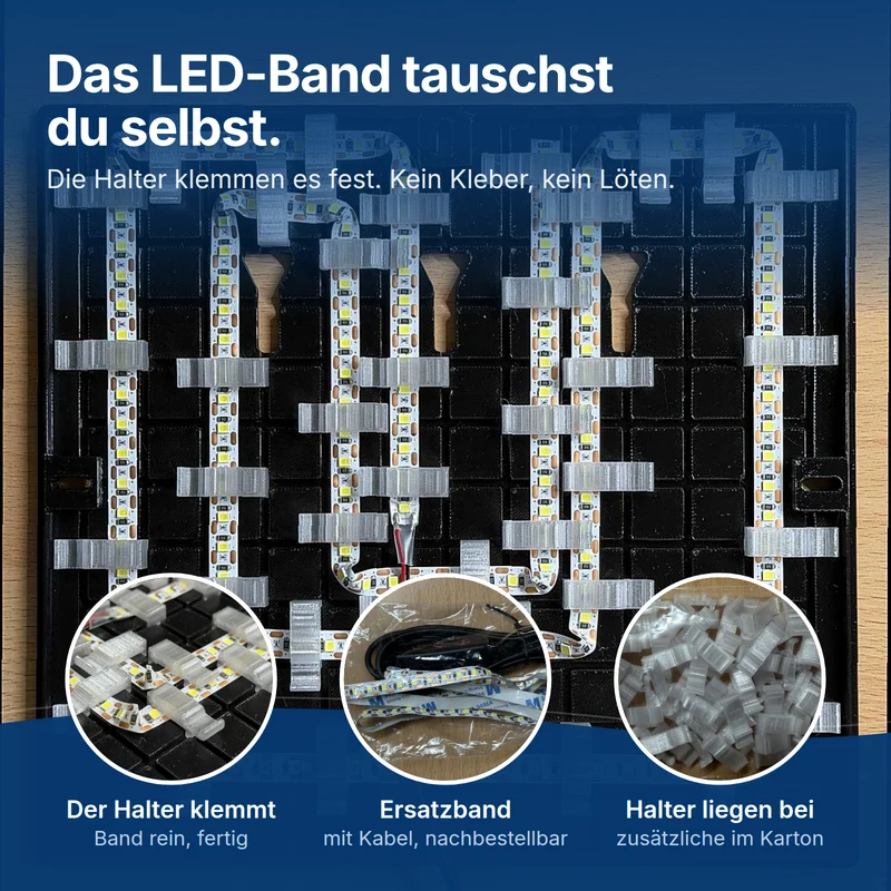 Nummernschild für Europastraßen E36 Zeichen 410 Lampe