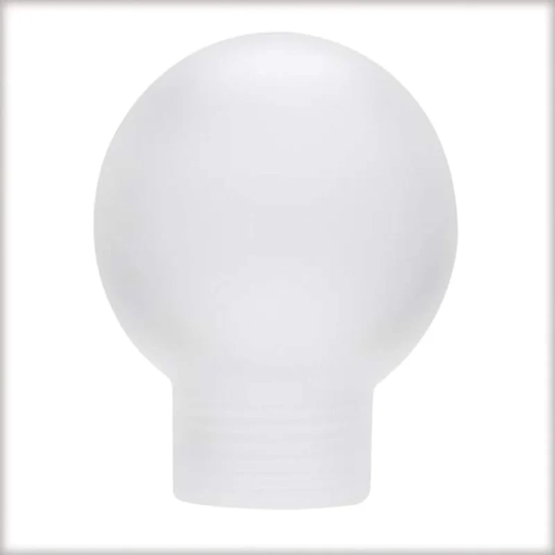 Lampenglas mit Schraubgewinde Tropfen Kugel 45 mm Glas satin matt Paulmann 870.03