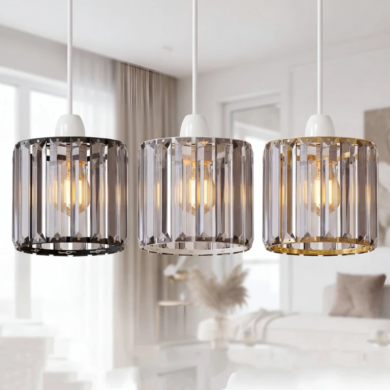 Kristallglas Lampenschirm Easyfit Kronleuchter LEDSONE ~3881