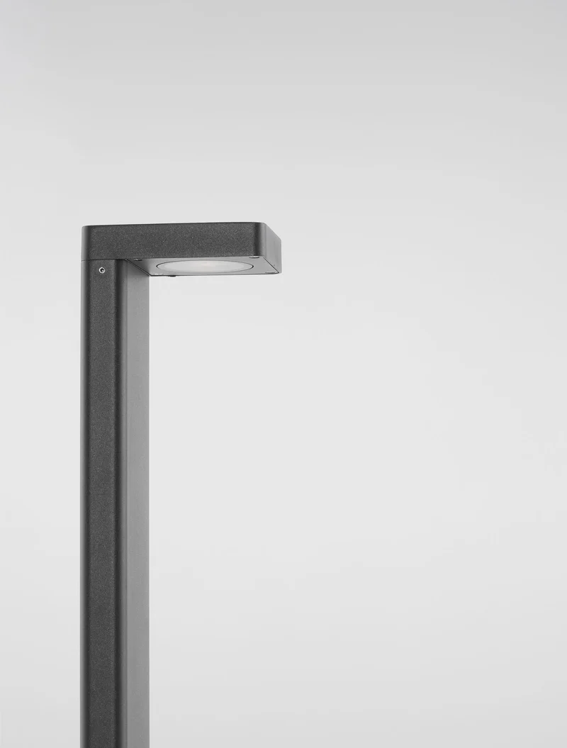 Poet LED Außenwegeleuchte L-Form 3000K Anthrazit IP65