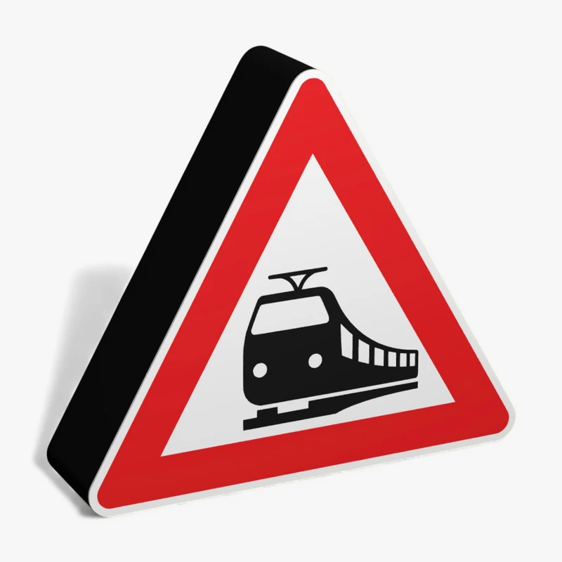 Bahnübergang Zeichen 151 Lampe