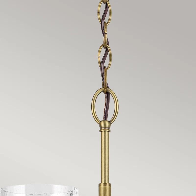 Kronleuchter Winslow 6-flammig Messing Ø 66cm