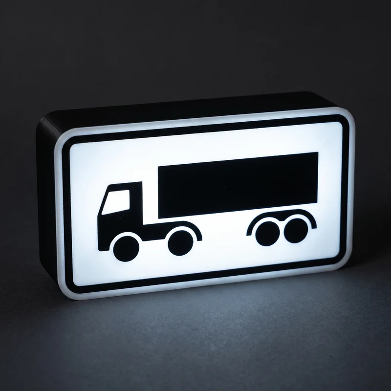 Sattelkraftfahrzeuge Lampe