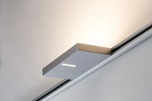 LED Spot Uplight Case eckig 16 W Urail Schienensystem – Silber | Paulmann