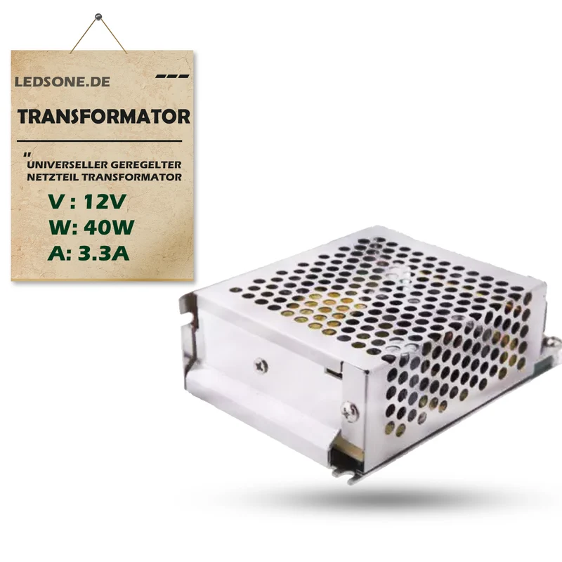 LED Trafo 5V/12V/24V Schaltnetzteil für LED-Streifen~3139