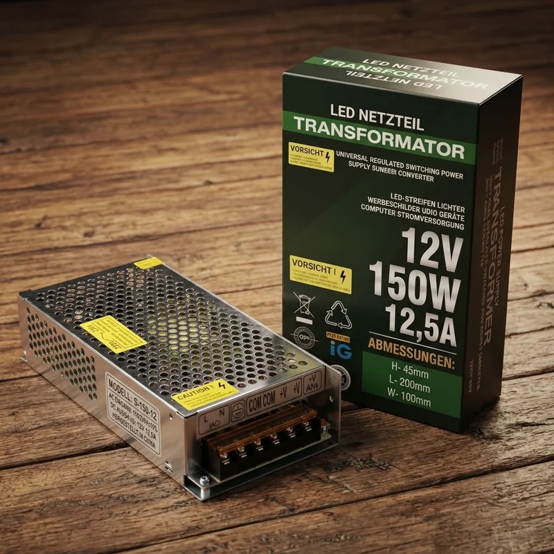 LED Trafo 5V/12V/24V Schaltnetzteil für LED-Streifen~3139
