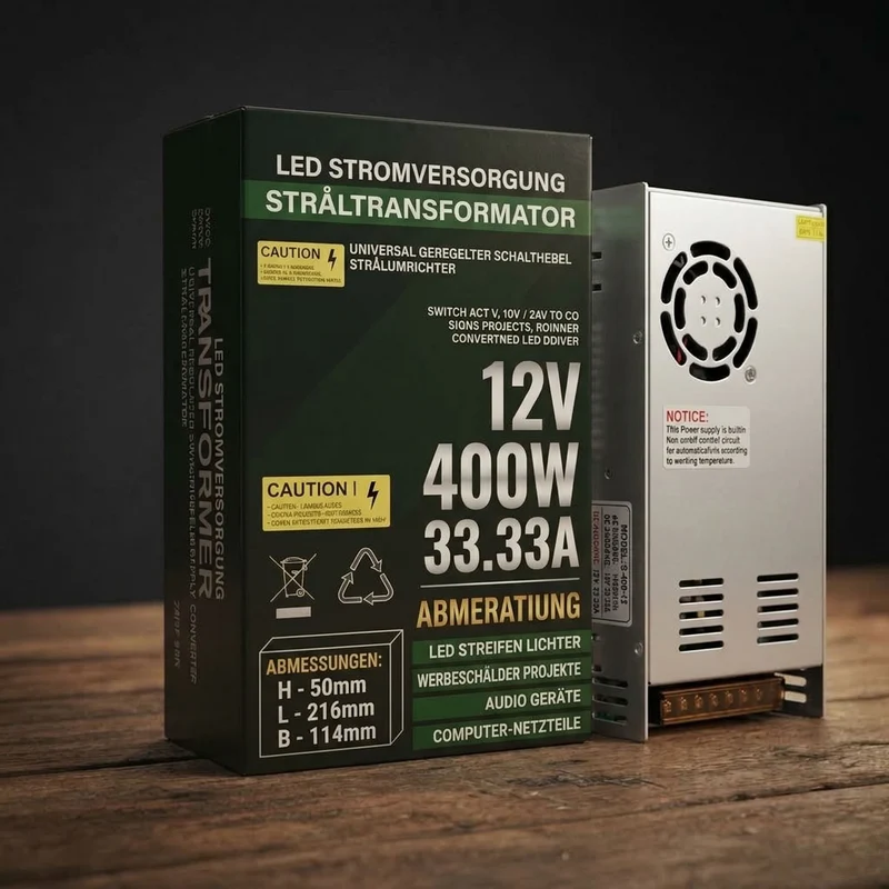 LED Trafo 5V/12V/24V Schaltnetzteil für LED-Streifen~3139