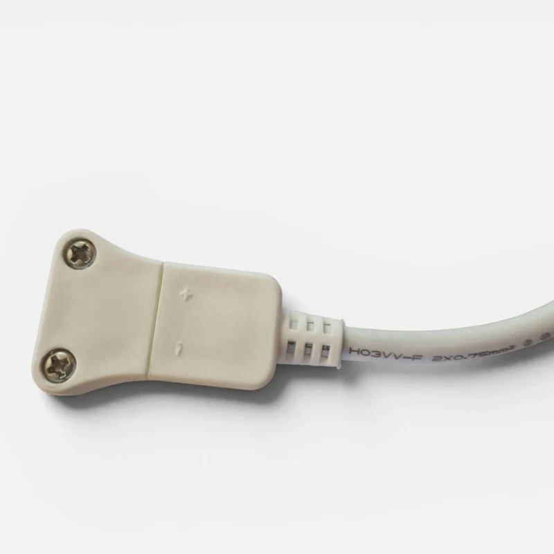 Verbinder Connector 70 cm 2-polig für 230 V LED Streifen – weiß | Brilliant