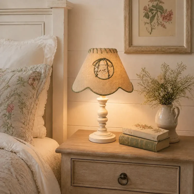 Lampenschirm Beige – E14 Klemmschirm Stoff - 20 cm | Light & Living