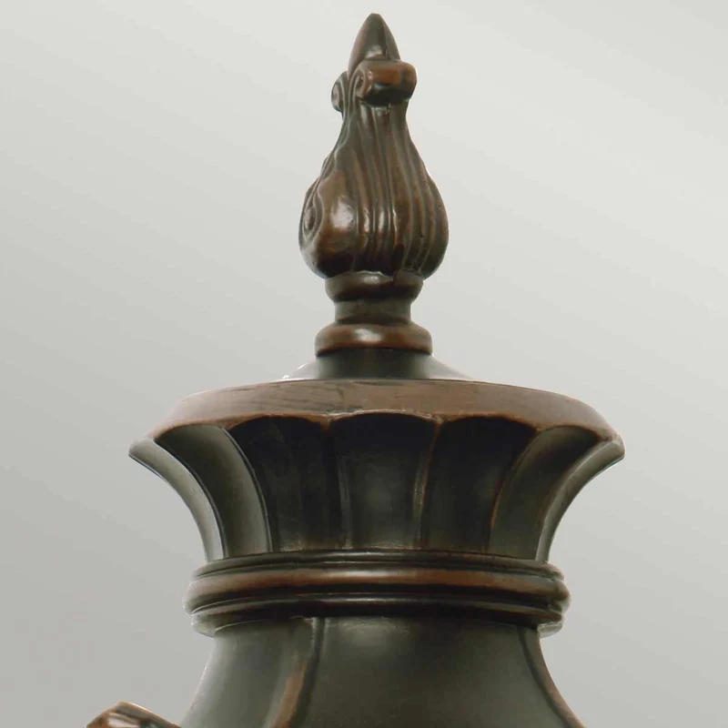Wandleuchte Philadelphia 3-flammig Bronze 26x31cm