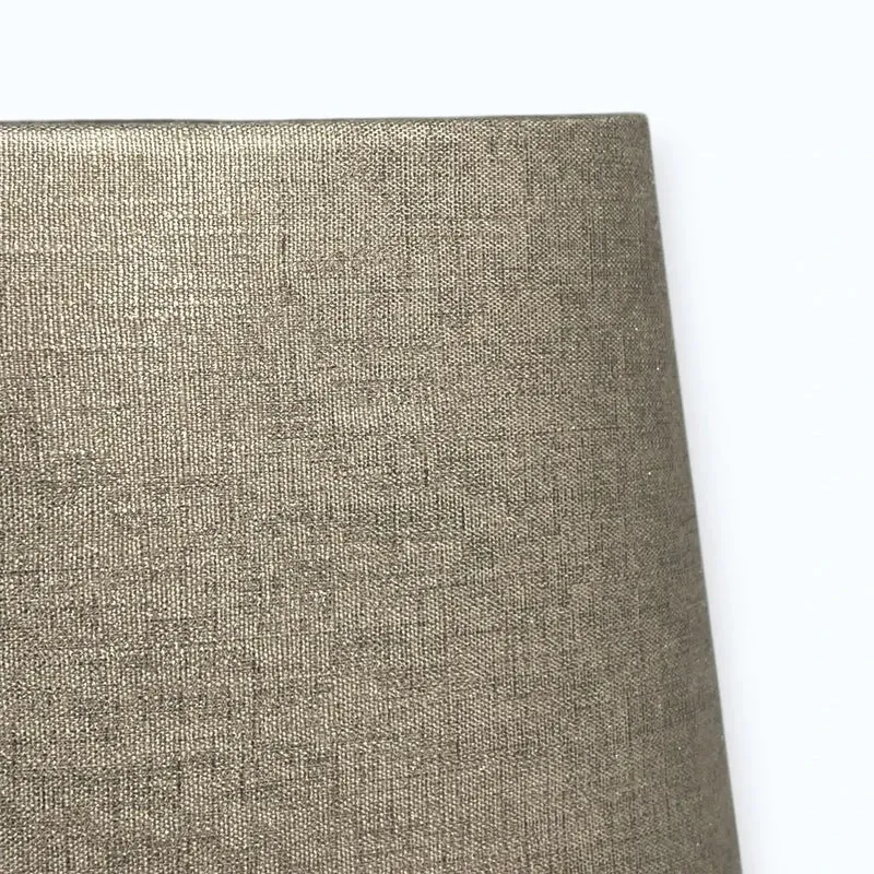 Lampenschirm E27 oval gold braun 24 cm - Tuff Bronze