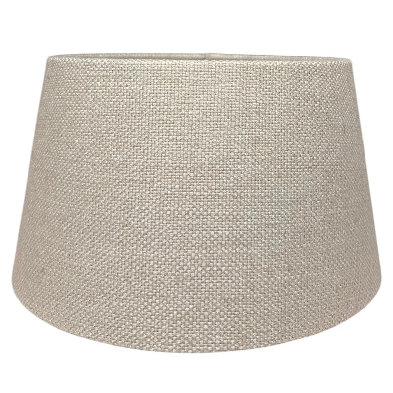 Lampenschirm Livigno Hellgrau – E27 Stoff konisch 20 cm | Light & Living